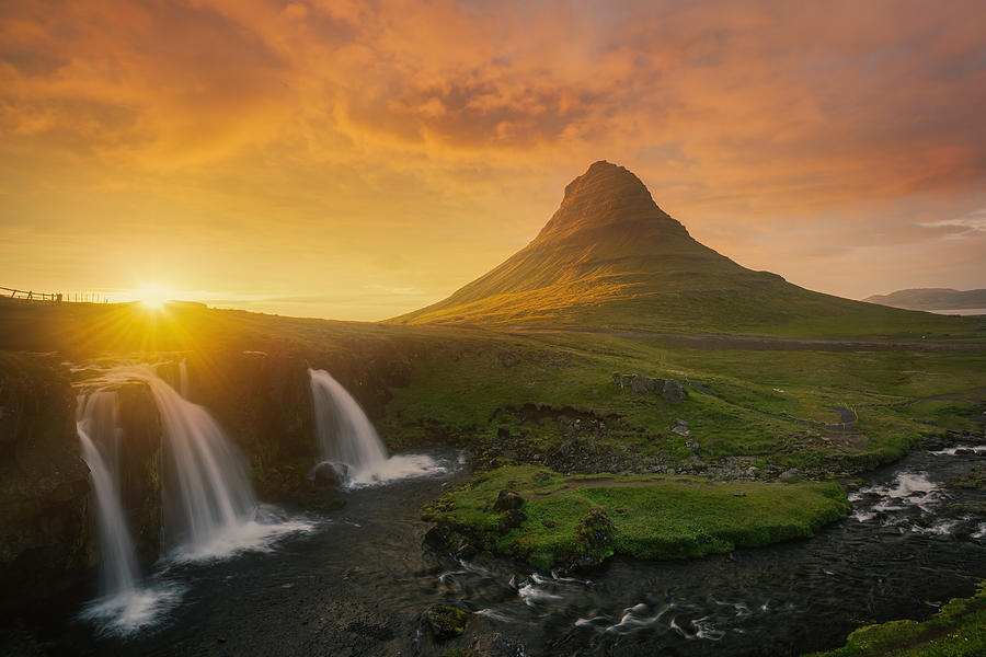 Landscape Photograph - Iceland 5 by Jenny J Rao