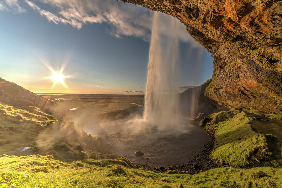 Waterfall Photograph - Iceland 53 by Maciej Duczynski