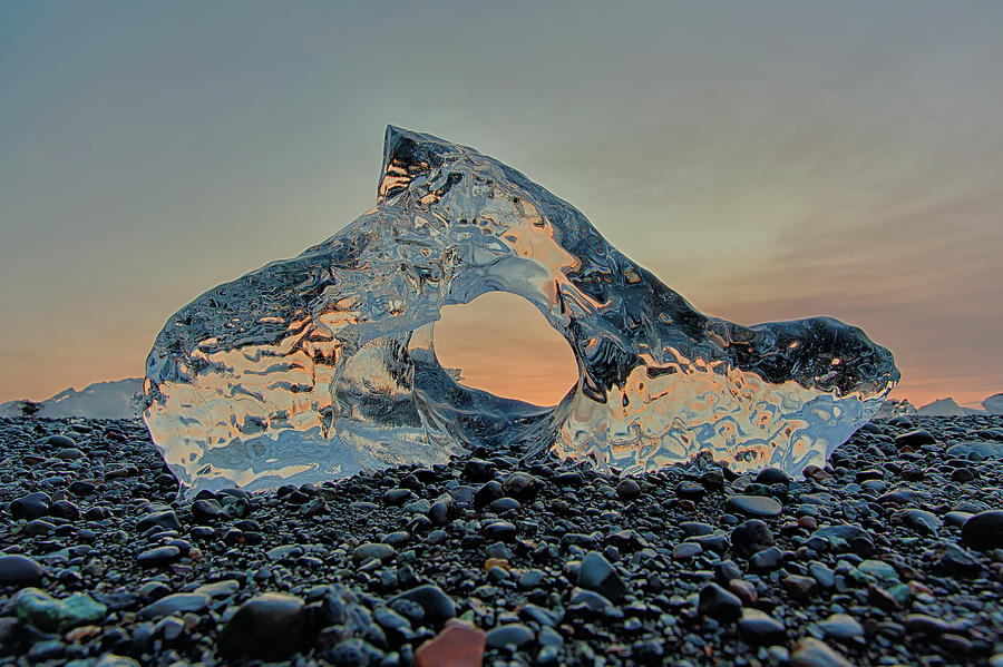 Iceland Diamond Beach Abstract Ice by Nathan Bush Iceland Diamond Beach Abstract Ice by Nathan Bush