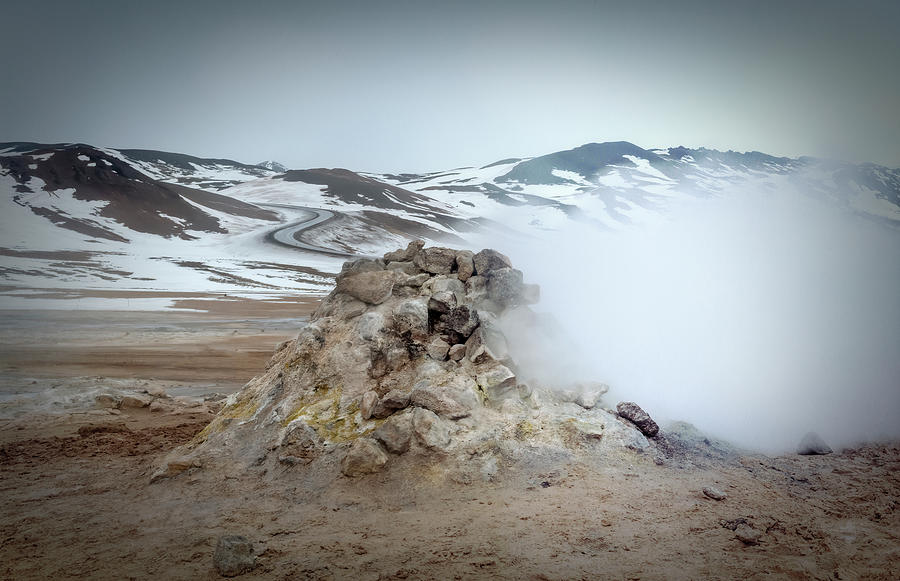 Iceland Geothermal Field III Photograph by Joan Carroll