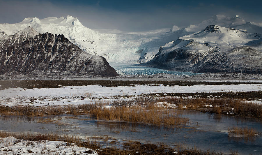 Iceland, Glacier Photograph by Martin Zalba