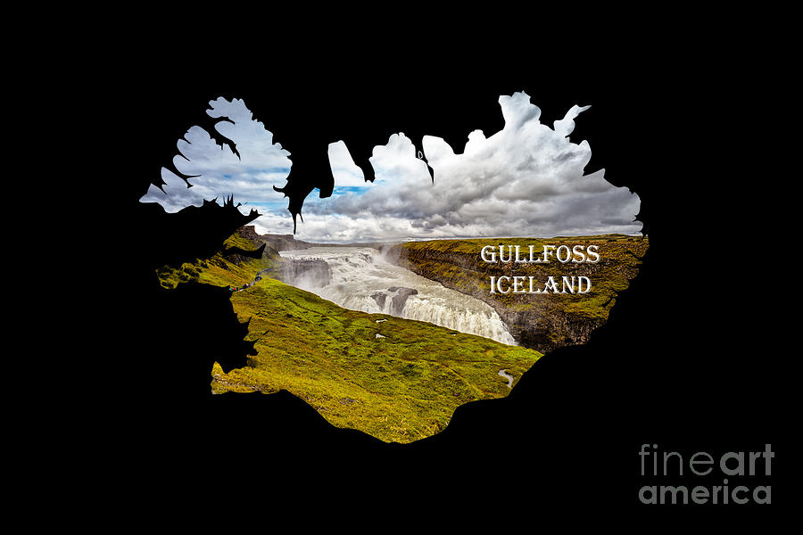 iceland Gullfoss-2 Photograph by Diane Macdonald