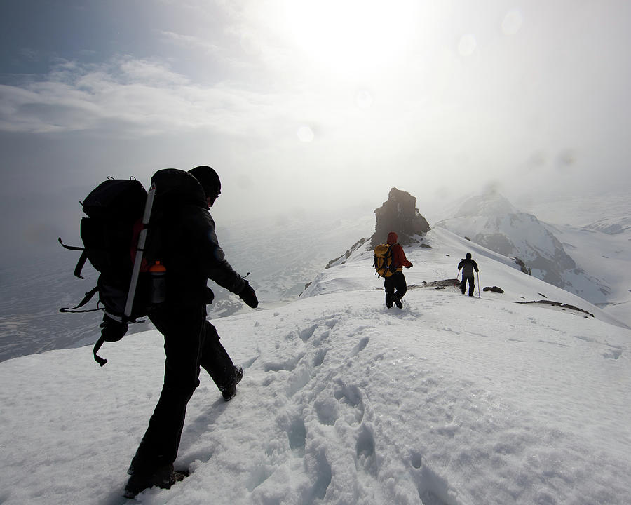 Iceland Mountain Hiking Photograph by Johann S. Karlsson Iceland Mountain Hiking Photograph by Johann S. Karlsson