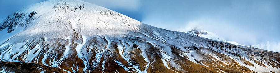 Iceland Mountain Panorama 2 Photograph by M G Whittingham