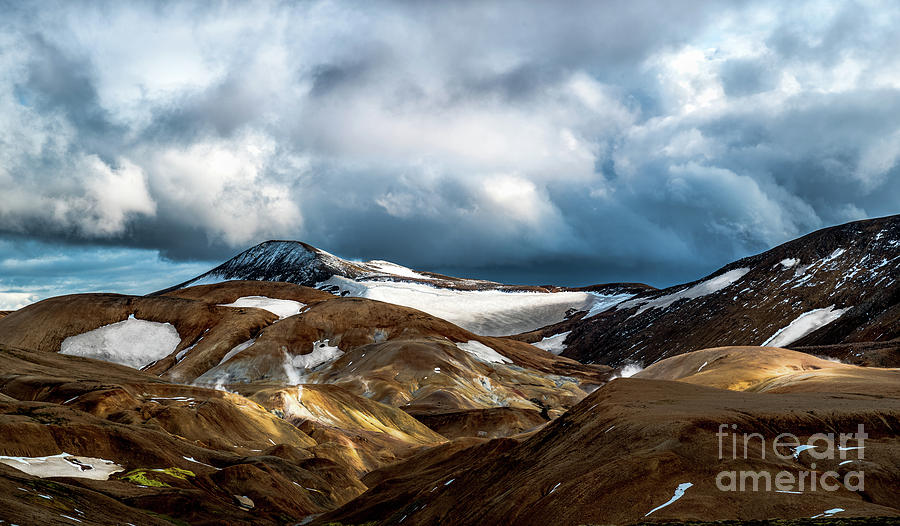 Iceland Mountain View 1 Photograph by M G Whittingham