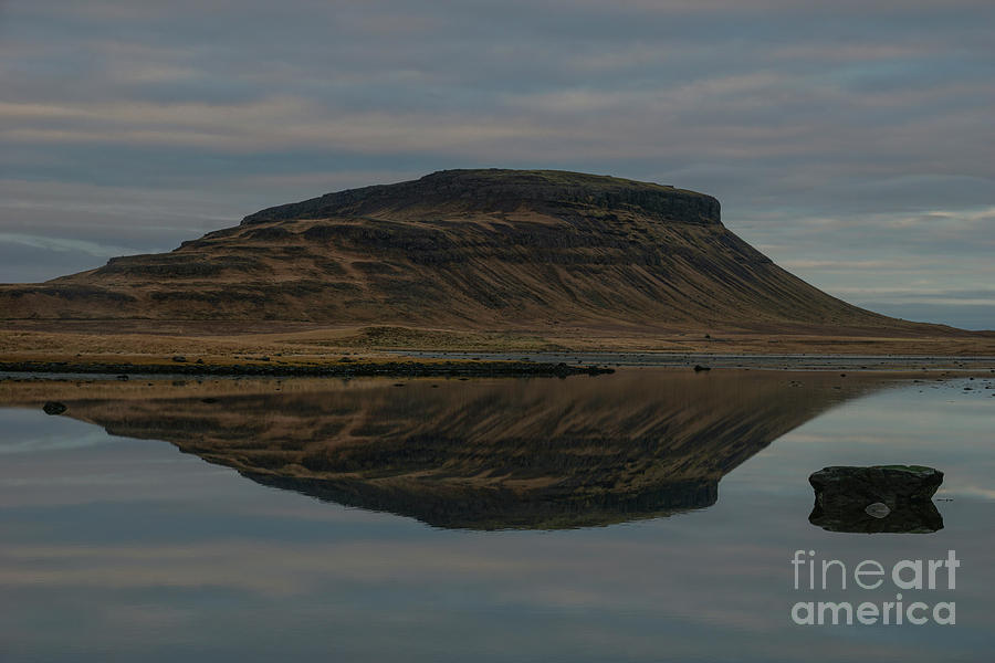 Iceland Reflection Photograph by Brian Kamprath