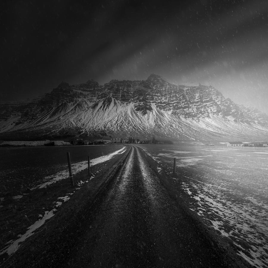 Iceland Road Photograph by Juan Pablo De Miguel