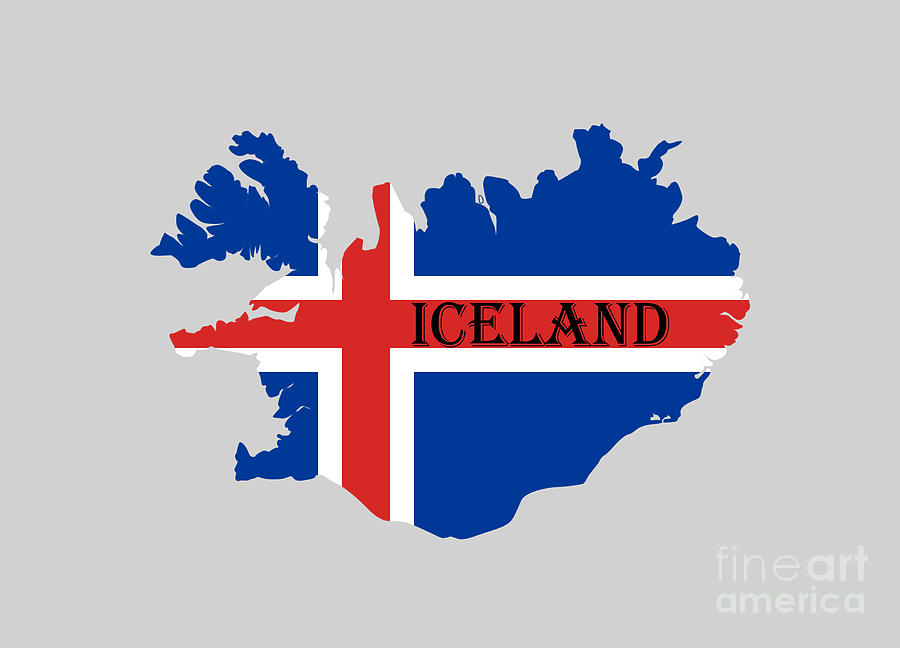 Iceland Souvenir-1 Digital Art by Diane Macdonald