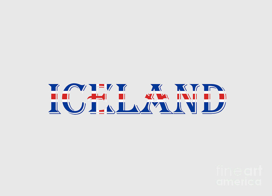 Iceland Souvenir-2 Digital Art by Diane Macdonald
