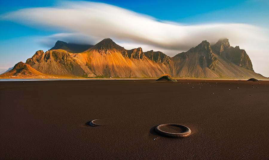 Iceland Tires Photograph by Marco Petracci
