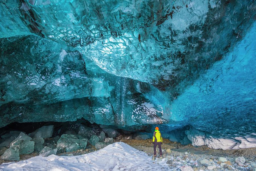 Iceland, Vatnajokull Glacier Digital Art by Marco Bottigelli