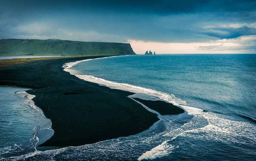 Icelandic Beach Photograph by Adrian Popan