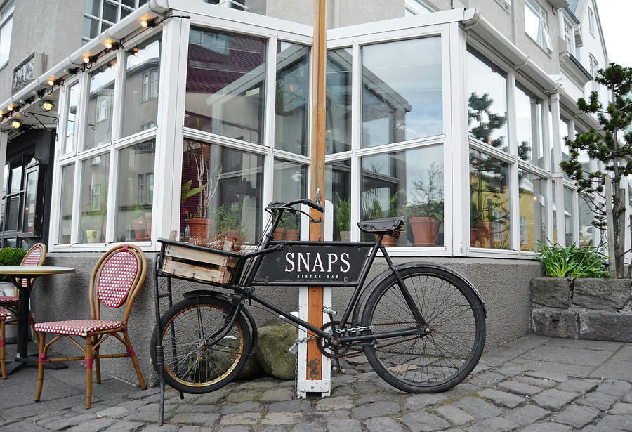 Icelandic Bistro Street Scene Reykjavic Iceland Photograph by Shawn O ...