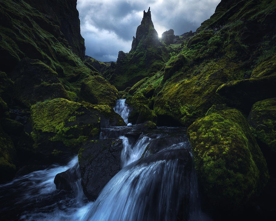 Landscape Photograph - Icelandic Drama by Daniel Fleischhacker