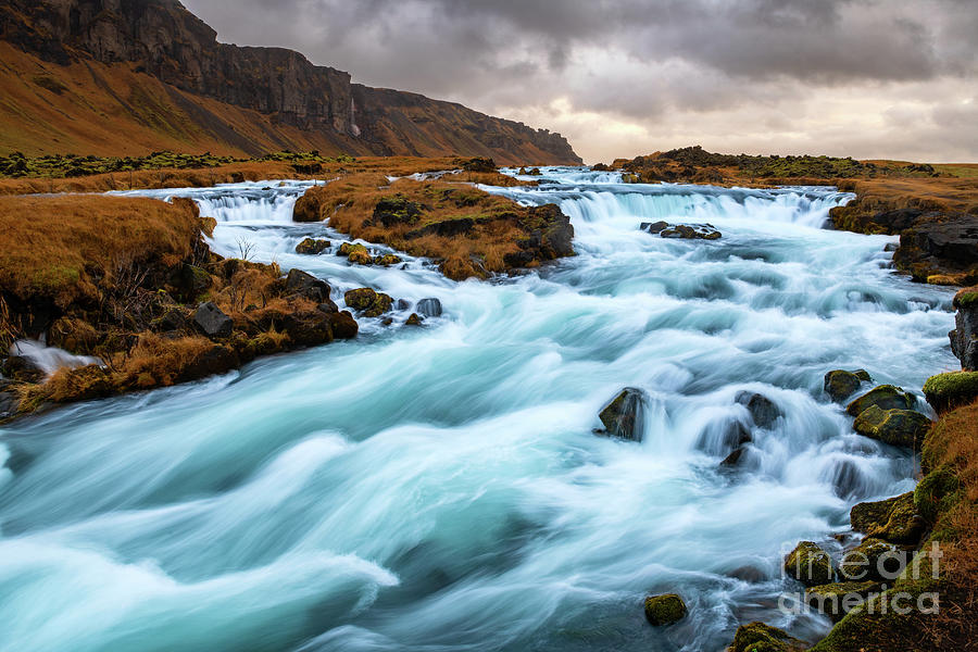 Icelandic Falls Photograph