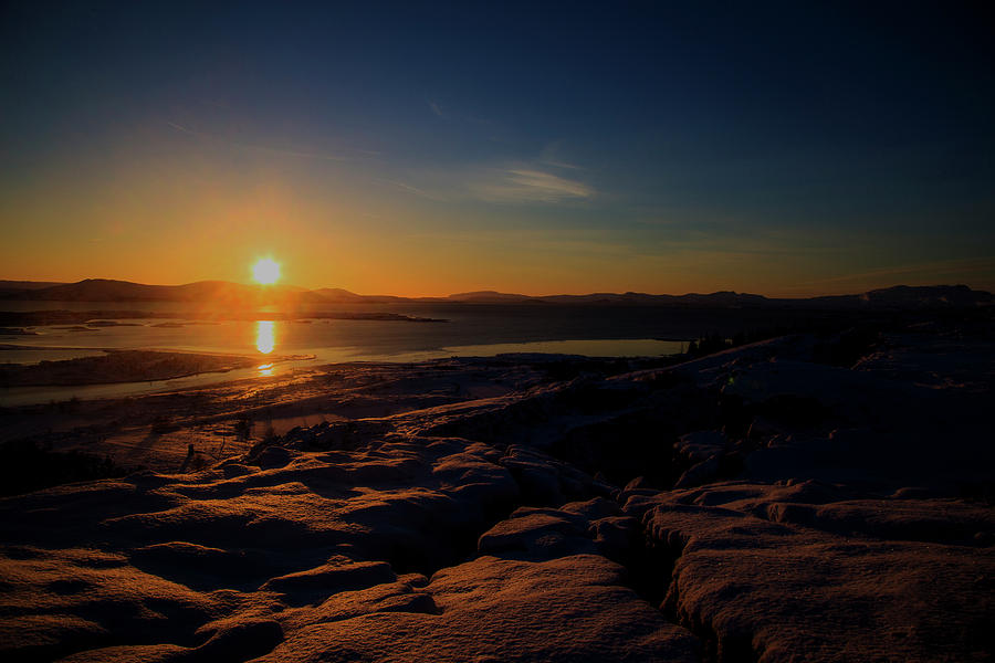 Icelandic sun rise by Kevin Banker Icelandic sun rise by Kevin Banker