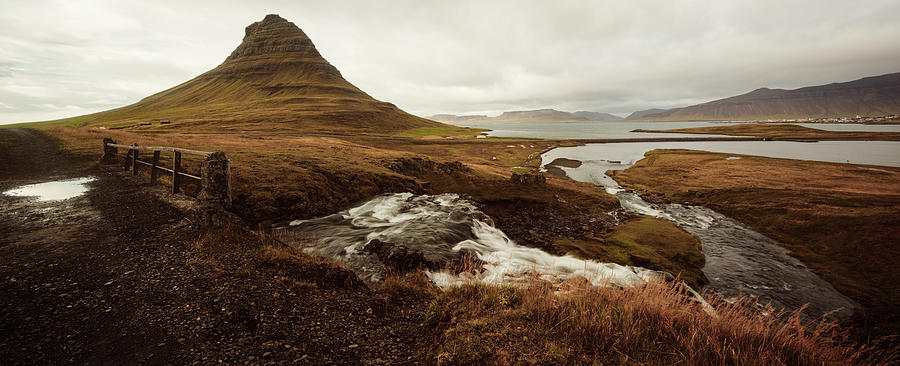 Icelandic Waterfall Kirkjufellsfoss Photograph by Spreephoto.de