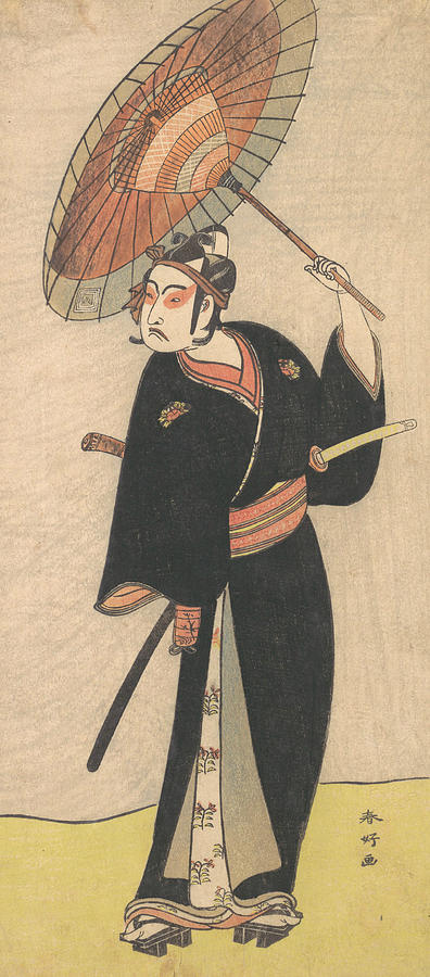 Ichikawa Yaozo III Relief by Katsukawa Shunko