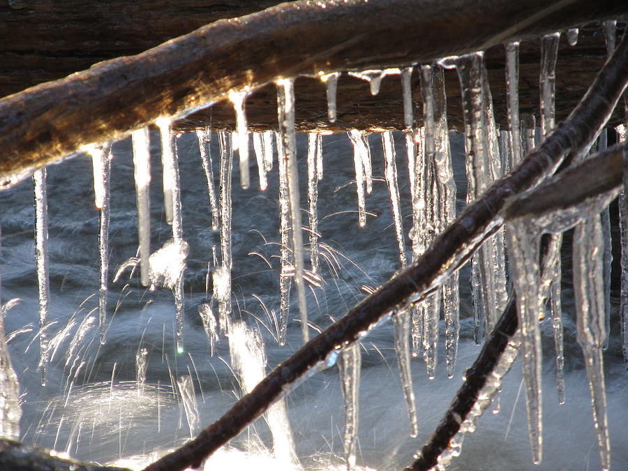 Icicles - #2163 Photograph by StormBringer Photography