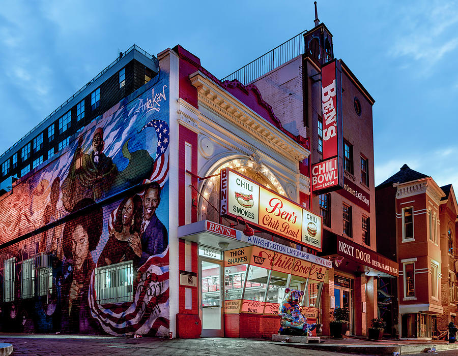 Iconic Ben's Chili Bowl Washington DC Photograph by Nandor Nagy - Fine ...