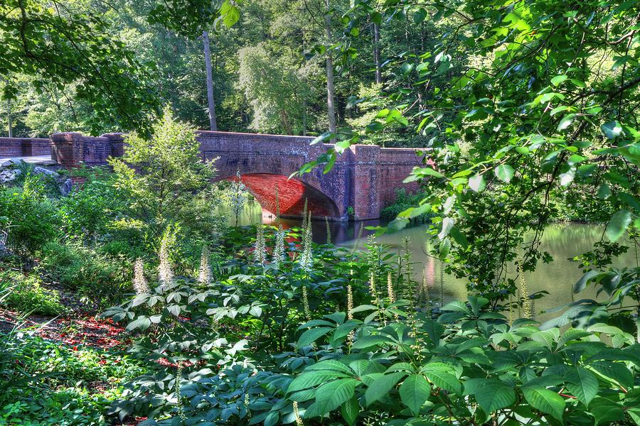 Iconic Red Brick Bridge Photograph