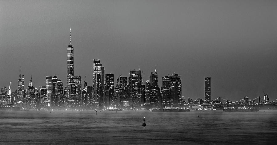 Icons of New York City BW Photograph by Susan Candelario