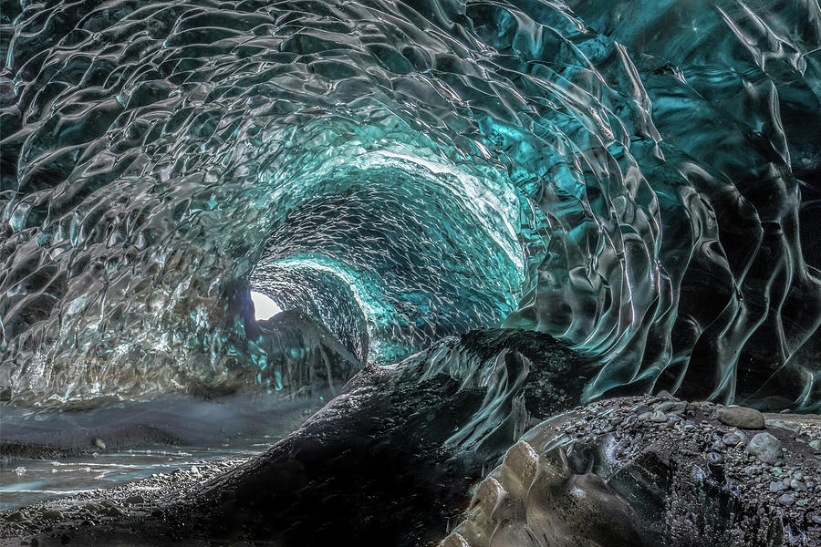 Icy Vortex Photograph by Arthur Oleary