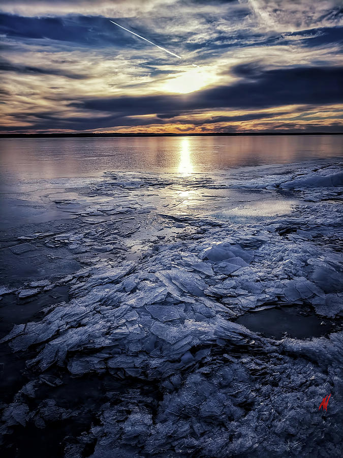Icy Waters Photograph