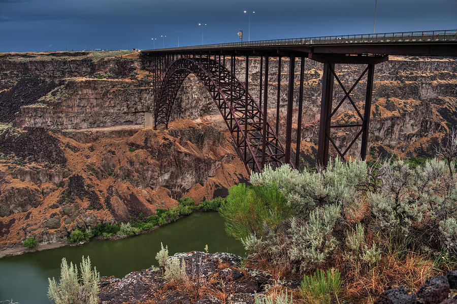 Idaho - Perrine Memorial Bridge 001 Photograph by Lance Vaughn