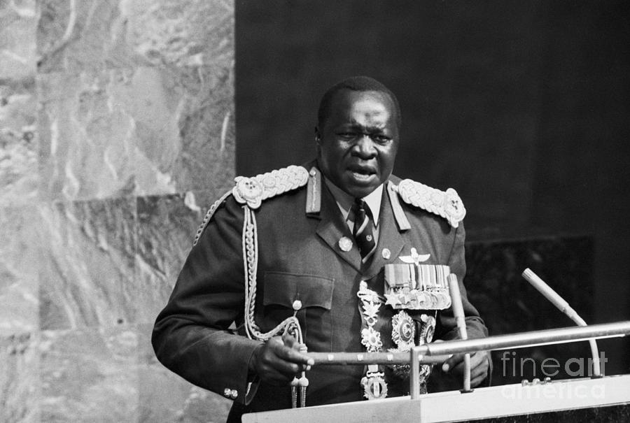 Idi Amin Addressing The United Nations Photograph by Bettmann