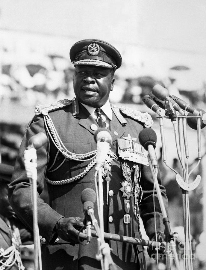Idi Amin Wearing Military Uniform Photograph by Bettmann