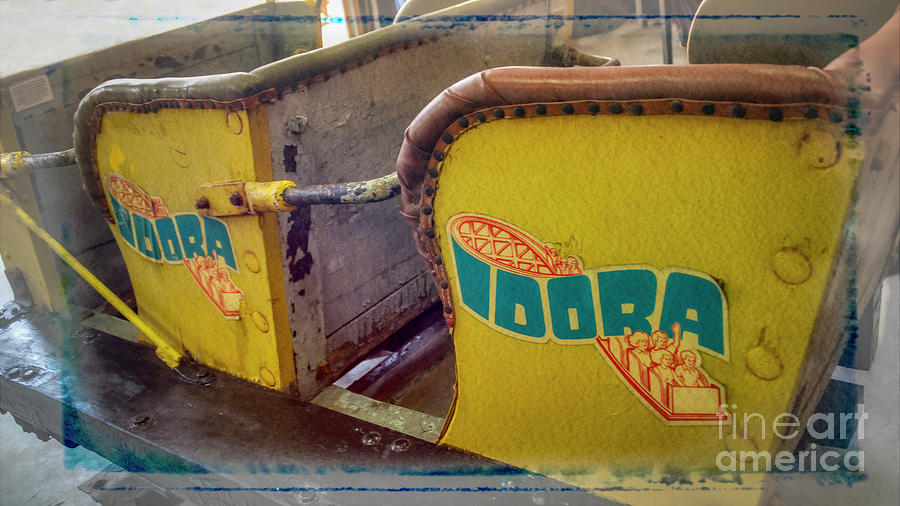 Idora Park Memorabilia Roller Coaster Ride by Janice Pariza