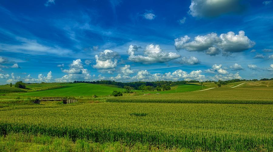 Idyllic Farm Scene In Iowa Photograph by Mountain Dreams - Fine Art America