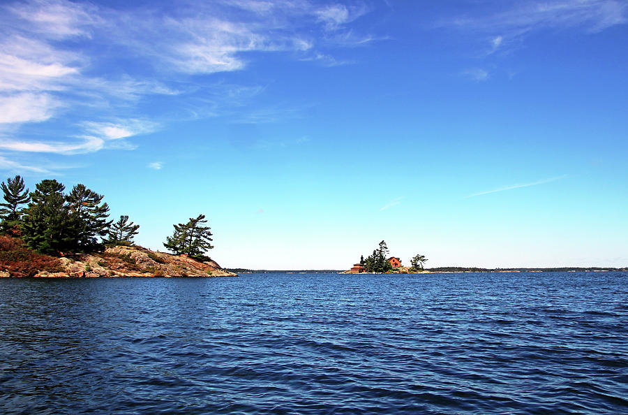 Idyllic Island In The Bay Photograph by Debbie Oppermann