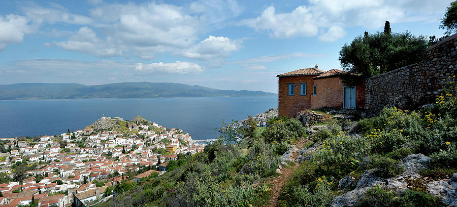 Idyllic Lodge Greece, Aegean Sea, Hydra Photograph by ©  Karolos  Trivizas