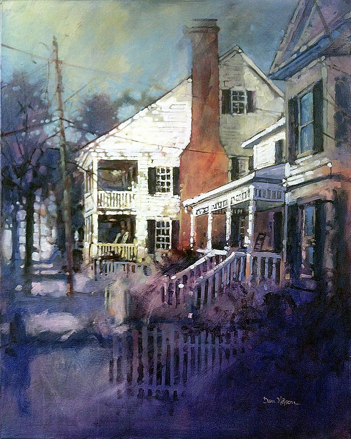 If Houses Could Talk Painting by Dan Nelson