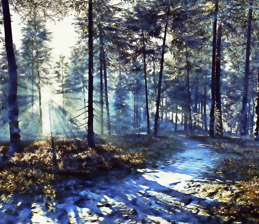 If Winter comes - 25  Painting by AM FineArtPrints
