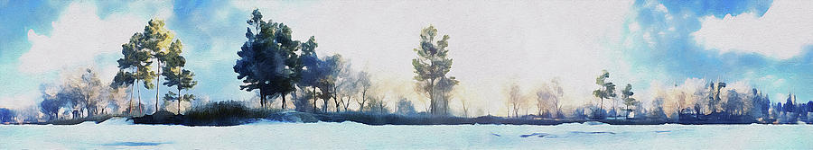 If Winter comes - 26 Painting by AM FineArtPrints