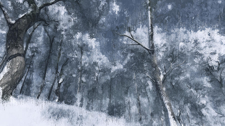 If Winter comes - 29 Painting by AM FineArtPrints