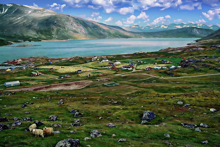 Igaliku Landscape View by Anthony Dezenzio Igaliku Landscape View by Anthony Dezenzio