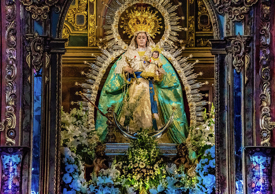 Iglesia de Nuestra Senora de La Paz in Ronda, Spain Photograph by Marcy  Wielfaert - Fine Art America