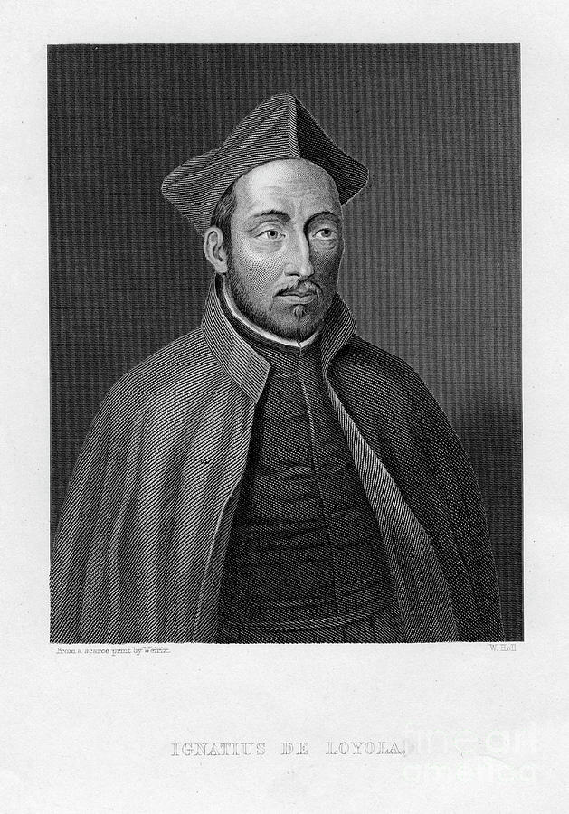 Ignatius Of Loyola, Superior General Drawing by Print Collector