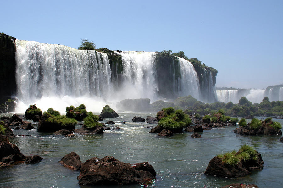 Iguazu Falls From The Brazil Side Photograph by Mattias Samuelsson