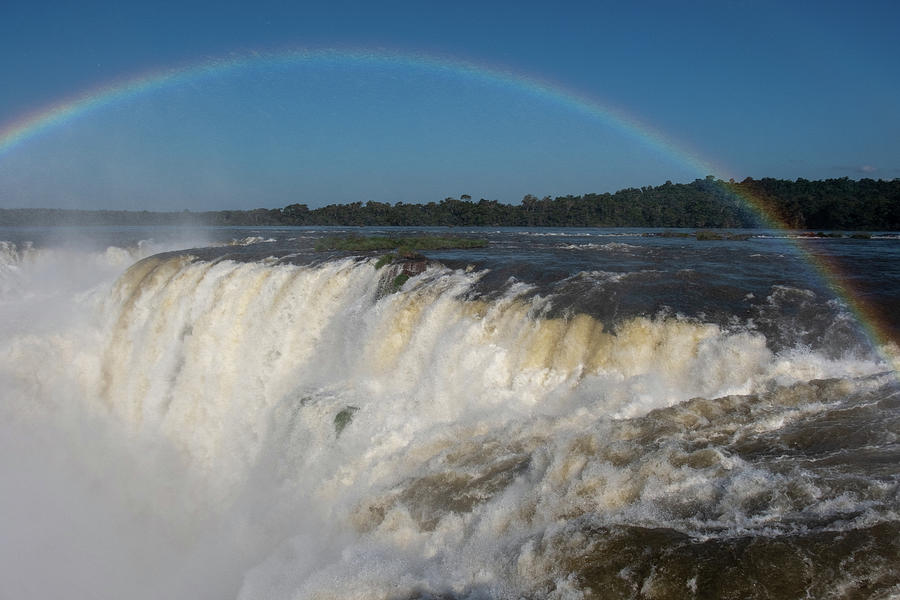 Iguazu Rainbow Photograph by Mark Hunter