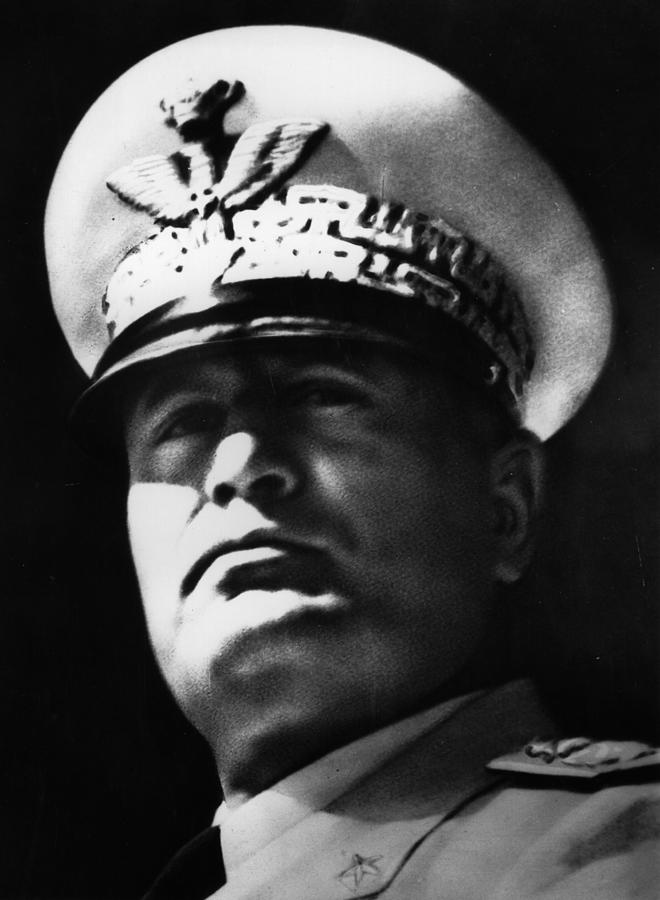 Il Duce Photograph by Keystone