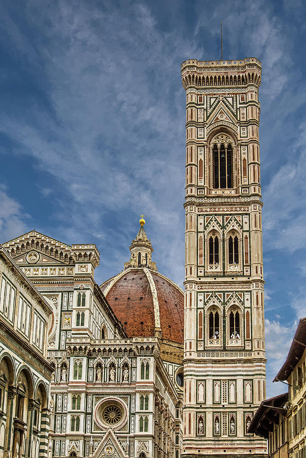 Il Duomo and Bell Tower Photograph by Darryl Brooks