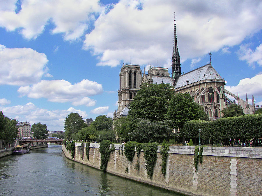 Ile de la Cite - Notre Dame de Paris Photograph by Nikolyn McDonald
