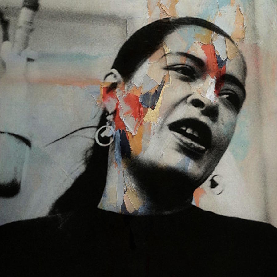 Billie Holiday Mixed Media - Ill Be Seeing You - Billie Holiday  by Paul Lovering