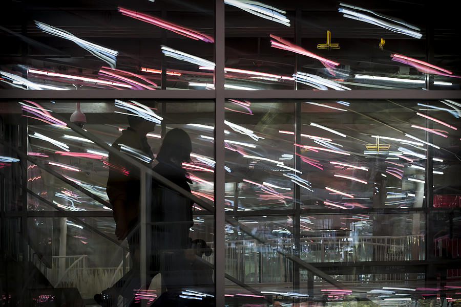 Lights Photograph - Illuminates Attraction by Greetje Van Son