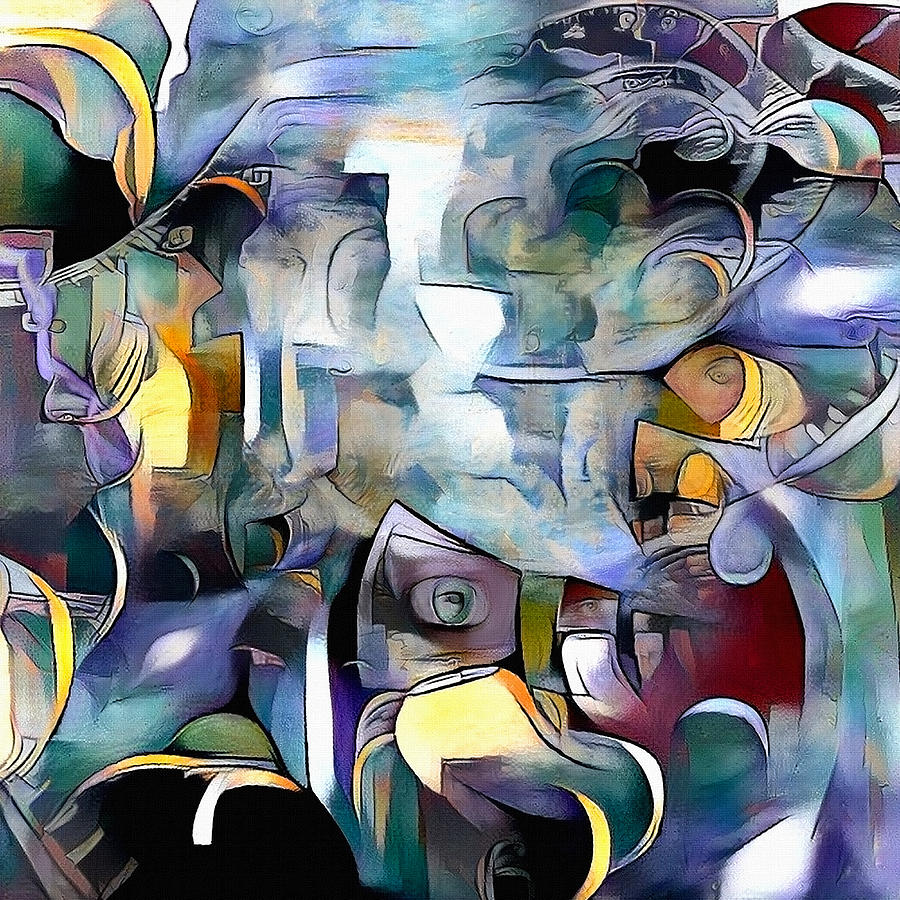 Illusion of existence Digital Art by Bruce Rolff